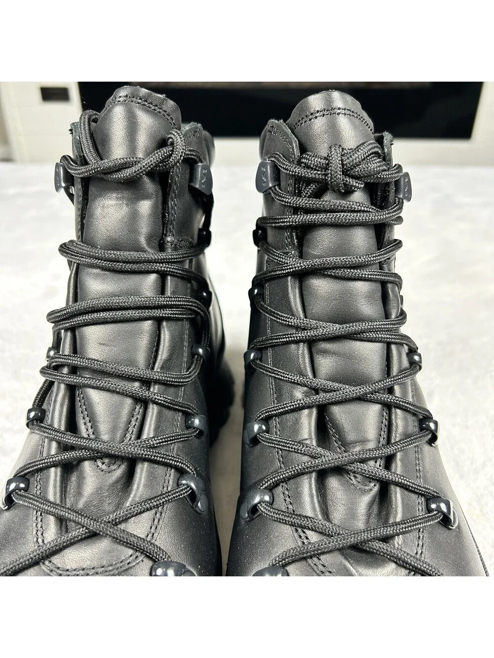 Merrell Bristol Mid Leather Hiking Boots Women’s Size 11 Black Leather New